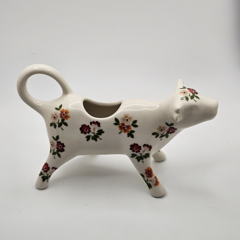 Rare Pioneer Woman Posey Fall Flower Cow Creamer "Retired" Excellent Condition